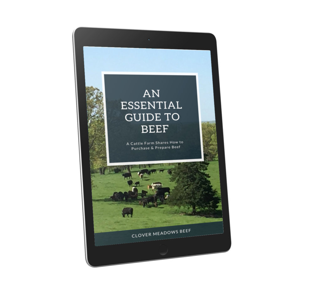 Guide to beef. How to cook beef the right way. eBook - Clover Meadows Beef