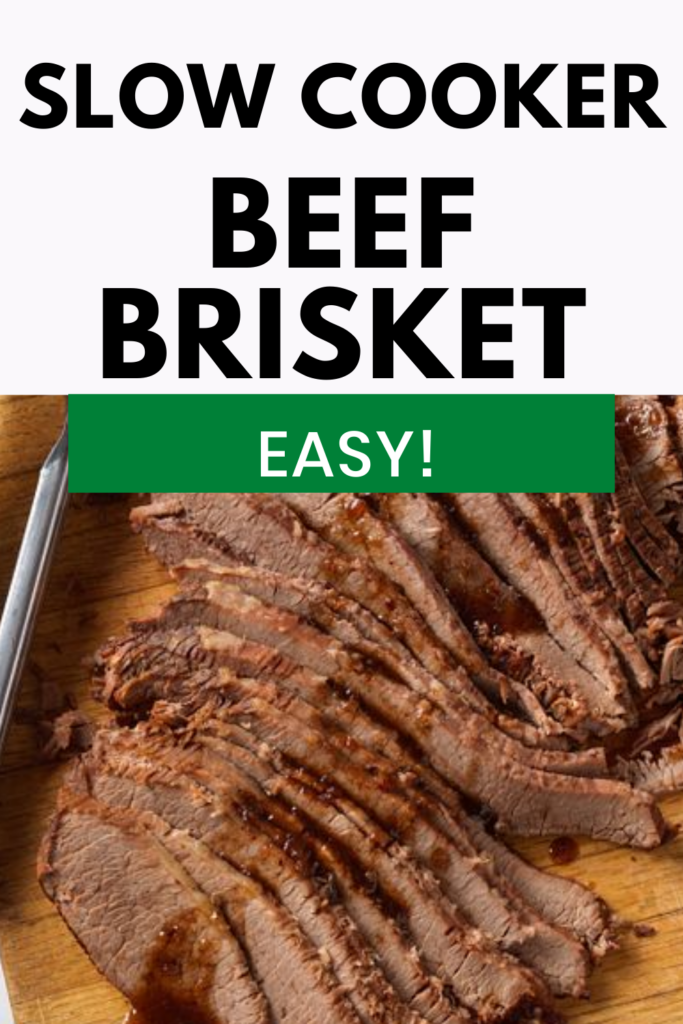 Beef Brisket Slow Cooker Pin