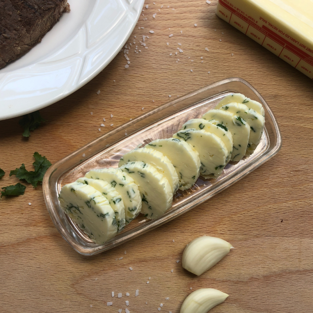 garlic-herb-steak-butter-clover-meadows-beef-grass-fed-beef-st-louis-missouri