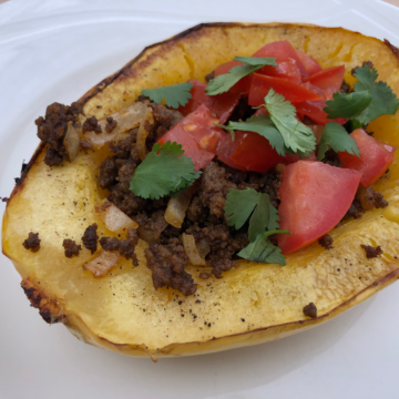 spaghetti-squash-taco-boats-ground-beef